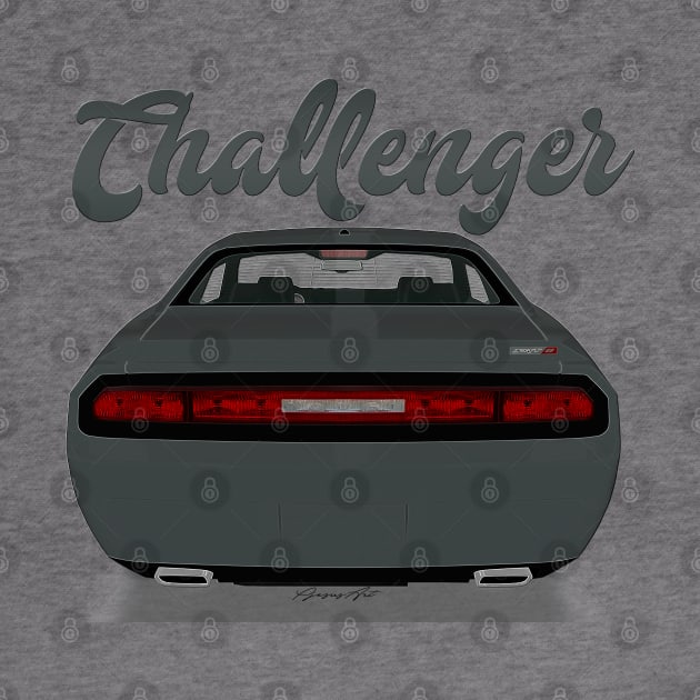 Challenger Srt-8 Silver Back by PjesusArt